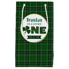 Bolsa De Regalo Pequeña Lucky Little Shamrock 1er cumpleaños