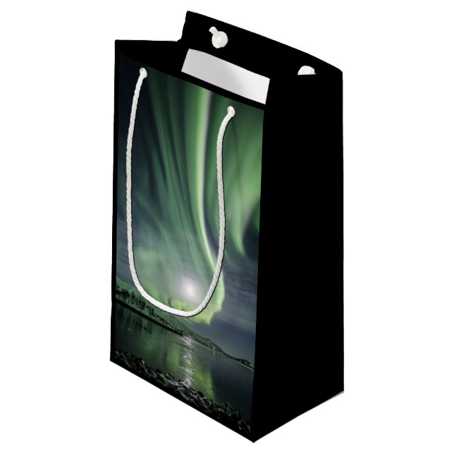 Bolsa De Regalo Pequeña Luz del Norte Noruega (Angulo Anverso)