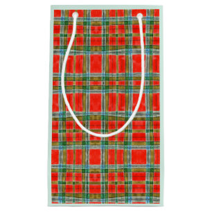 Bolsa de regalo pequeña MAC BAIN TARTAN