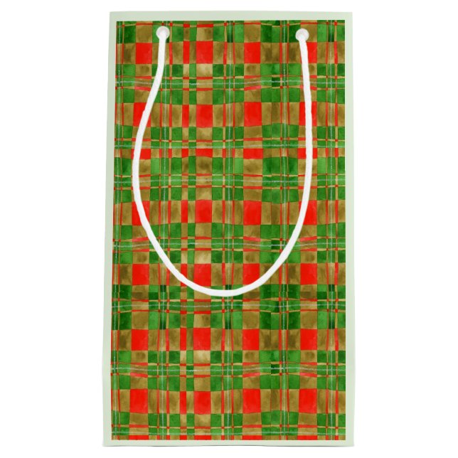 BOLSA DE REGALO PEQUEÑA MAC GREGOR TARTAN (Anverso)