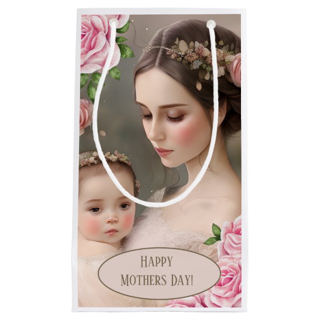 Bolsa De Regalo Pequeña Madre e hijo (Anverso)