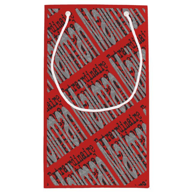 Bolsa De Regalo Pequeña Mailman Extraordinaire (Reverso)