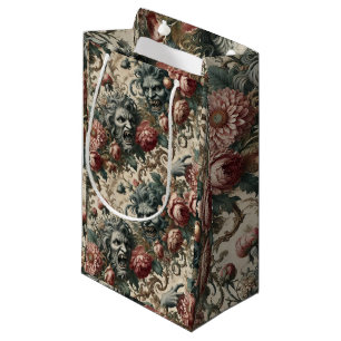 Bolsa De Regalo Pequeña Malevolencia de Doppelganger - Floral gótica