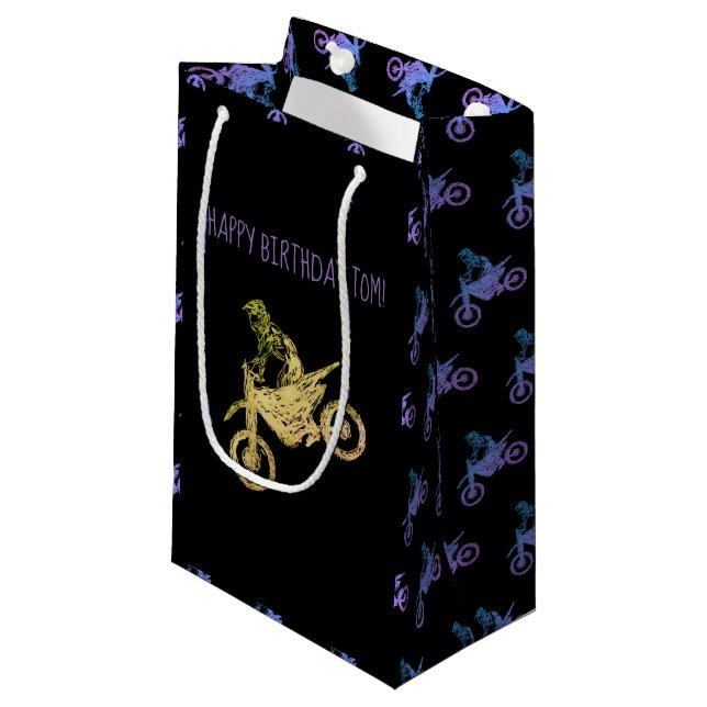 Bolsa De Regalo Pequeña Manía fuera de las carreteras (Angulo Anverso)