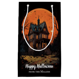 Bolsa De Regalo Pequeña Mansión de Hauned Feliz Halloween