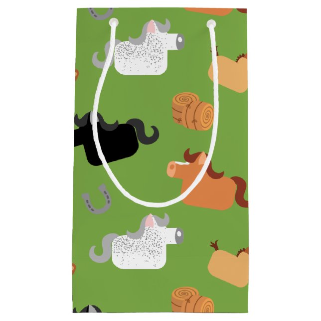 Bolsa De Regalo Pequeña Mantenga sus caballos (Anverso)