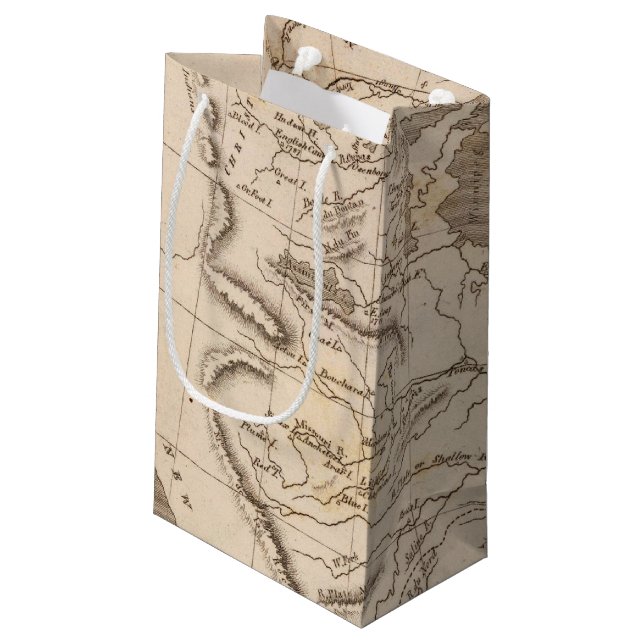 Bolsa De Regalo Pequeña Mapa de Luisiana por Arrowsmith (Angulo reverso)