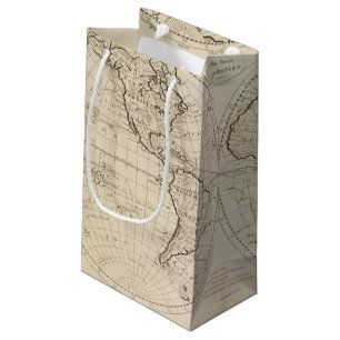 Bolsa De Regalo Pequeña Mapa del mundo 2