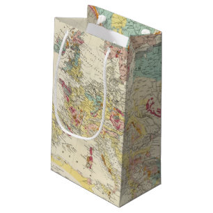 Bolsa De Regalo Pequeña Mapa geológico Europa