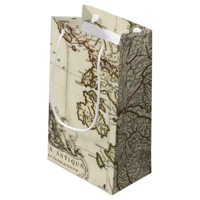 Bolsa De Regalo Pequeña Mapa griego antiguo (Angulo reverso)