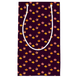 Bolsa De Regalo Pequeña Maple Leaves Cae Baby Shower