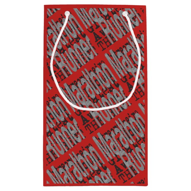 Bolsa De Regalo Pequeña Marathon Runner Extraordinaire (Reverso)