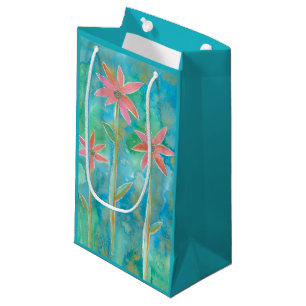 Bolsa De Regalo Pequeña Margaritas delicadas III