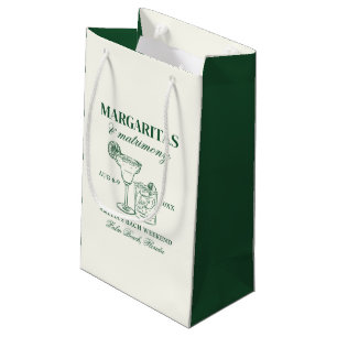 Bolsa De Regalo Pequeña Margaritas y Matrimonia Bachelorette Weekend