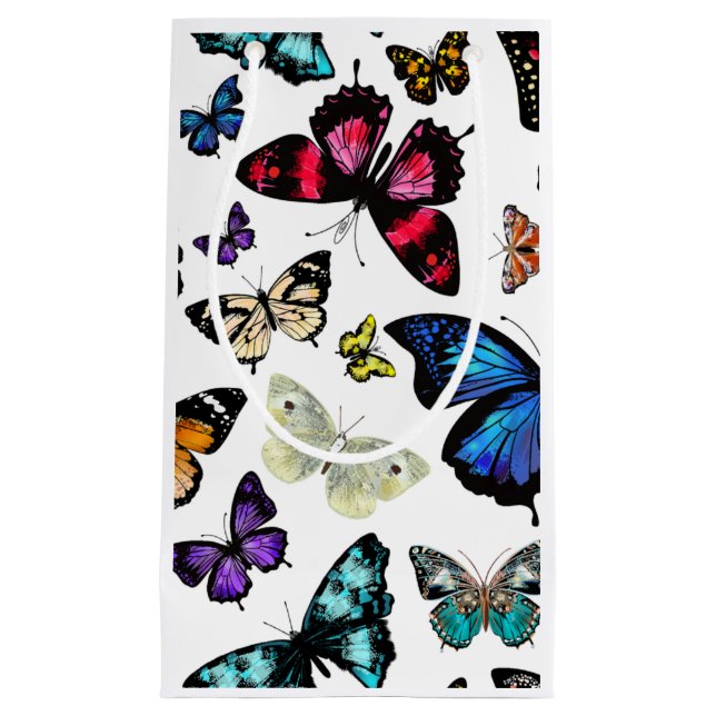 Bolsa De Regalo Pequeña Mariposas (Anverso)