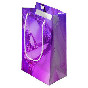 Bolsa De Regalo Pequeña Mármol púrpura exótico