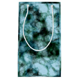 Bolsa De Regalo Pequeña Mármol verde azul