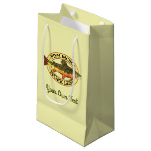 Bolsa De Regalo Pequeña Más peces humorísticos: menos pesca de trucha