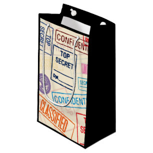 Bolsa De Regalo Pequeña Máximo secreto - guarde hacia fuera