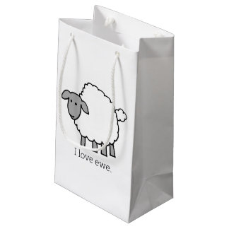 Bolsa De Regalo Pequeña Me encantan las ovejas ewe