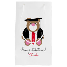 Bolsa De Regalo Pequeña Médica de doctorado de la filosofía de la felicita