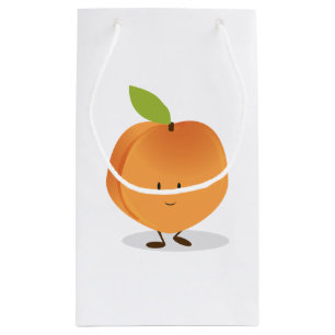 Bolsa De Regalo Pequeña Melocotón sonriente