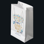 Bolsa De Regalo Pequeña Menorah Hanukkah<br><div class="desc">Diseño festivo de Menorah Hanukkah.</div>