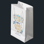 Bolsa De Regalo Pequeña Menorah Hanukkah<br><div class="desc">Diseño festivo de Menorah Hanukkah.</div>