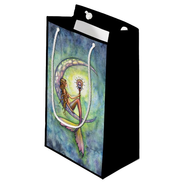 Bolsa De Regalo Pequeña Mermaid Moon Fantasy Art (Angulo Anverso)