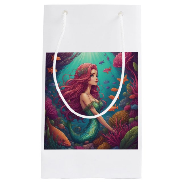 Bolsa De Regalo Pequeña Mermaid Red (Anverso)