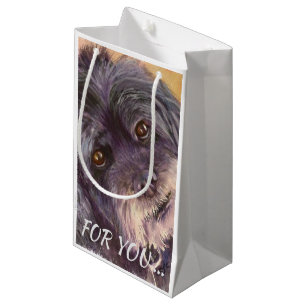 BOLSA DE REGALO PEQUEÑA MEZCLA DE COCK-A-POO NEGRO CUTIE