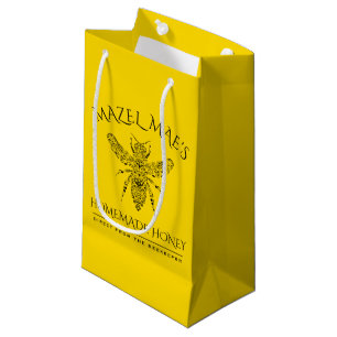 Bolsa De Regalo Pequeña Miel hecha en casa de encargo