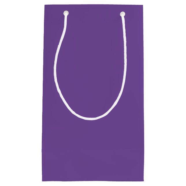 Bolsa De Regalo Pequeña Mobster, Ópera malva, morado suave, (Anverso)