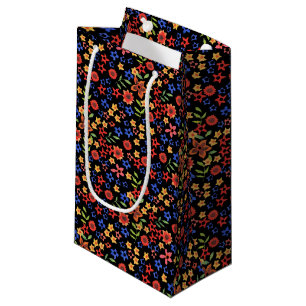 Bolsa De Regalo Pequeña Moda Retro Ditsy Personalizado Floral Pequeña bols