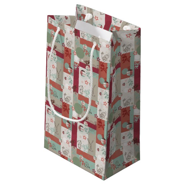 Bolsa De Regalo Pequeña Modelo 2 del edredón del bebé (Angulo reverso)