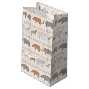 Bolsa De Regalo Pequeña Modelo africano 1 de los animales