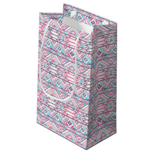 Bolsa De Regalo Pequeña Modelo azteca geométrico abstracto 3