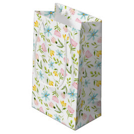 Bolsa De Regalo Pequeña Modelo botánico floral elegante