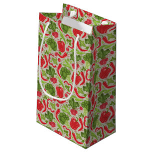 Bolsa De Regalo Pequeña Modelo brillante de verduras frescas