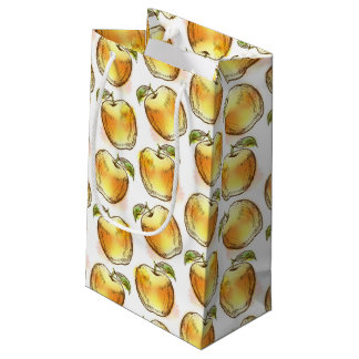 Bolsa De Regalo Pequeña Modelo con la manzana amarilla
