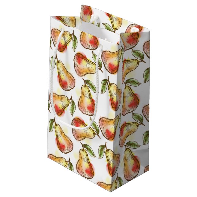 Bolsa De Regalo Pequeña Modelo con la pera (Angulo reverso)