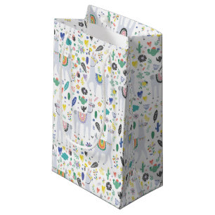 Bolsa De Regalo Pequeña Modelo de la alpaca del Doodle