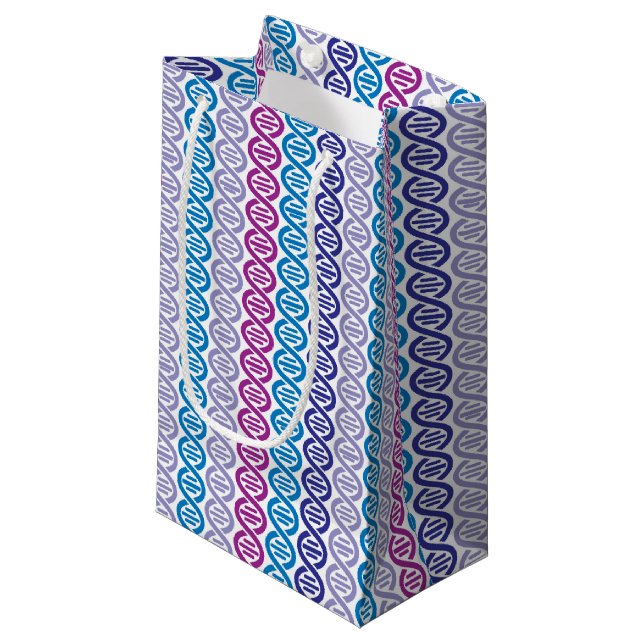 Bolsa De Regalo Pequeña Modelo de la DNA (Angulo Anverso)