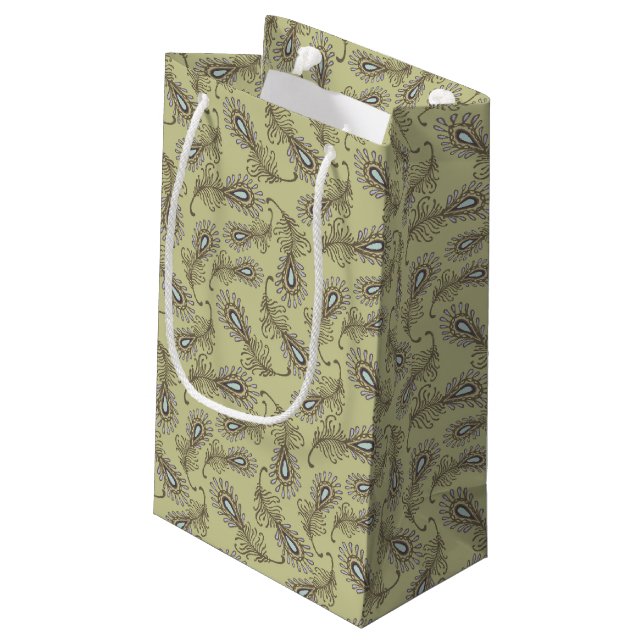 Bolsa De Regalo Pequeña Modelo de la pluma (Angulo reverso)