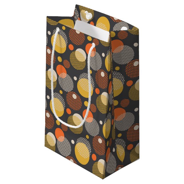 Bolsa De Regalo Pequeña Modelo de la raya del lunar (Angulo Anverso)