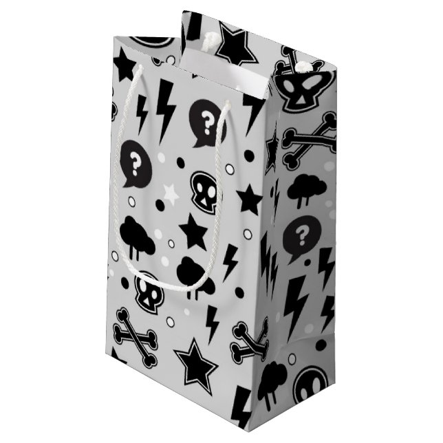 Bolsa De Regalo Pequeña Modelo de moda (Angulo reverso)