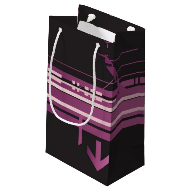 Bolsa De Regalo Pequeña Modelo de semitono técnico (Angulo reverso)