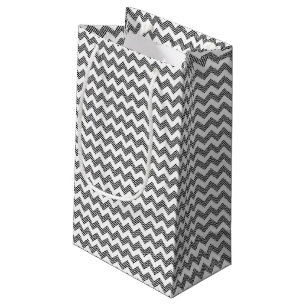 Bolsa De Regalo Pequeña Modelo de zigzag geométrico 2