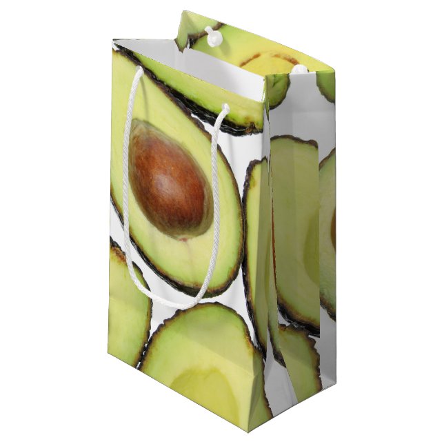 Bolsa De Regalo Pequeña Modelo del aguacate (Angulo Anverso)