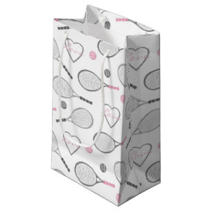 Bolsa De Regalo Pequeña Modelo del amor del tenis